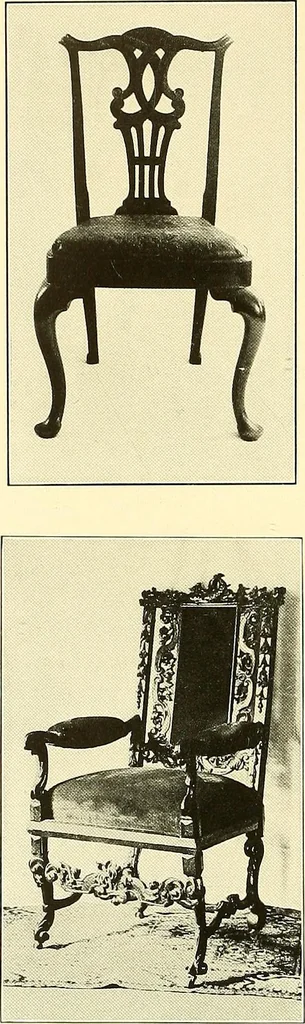 An illustration from Colonial homes and their furnishings, 1912, leaf 183
