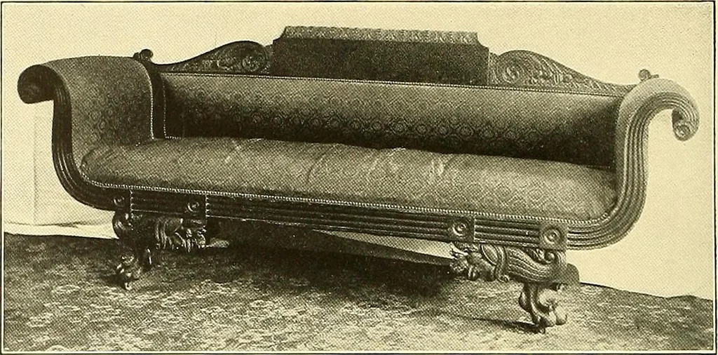 An illustration from Colonial homes and their furnishings, 1912, leaf 187