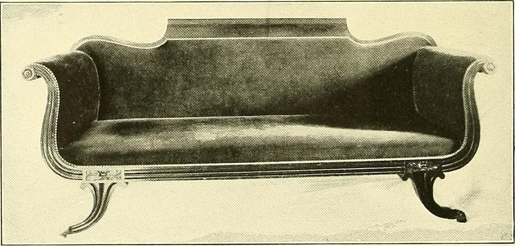 An illustration from Colonial homes and their furnishings, 1912, leaf 187
