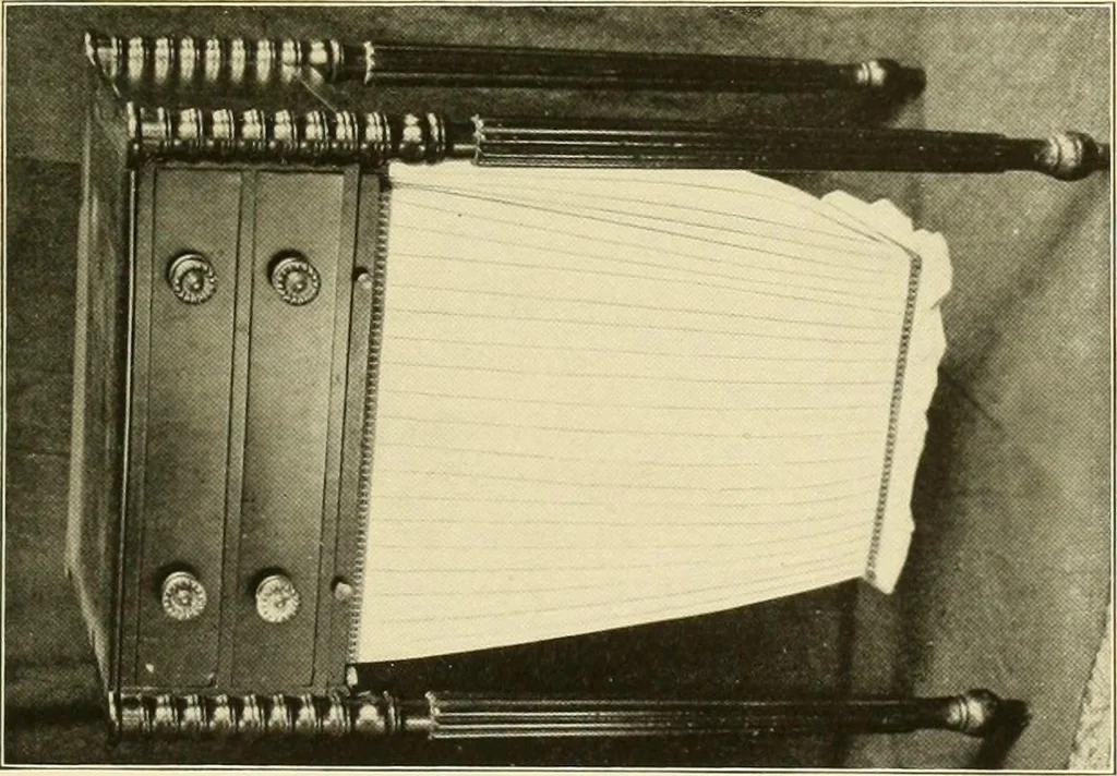 An illustration from Colonial homes and their furnishings, 1912, leaf 196