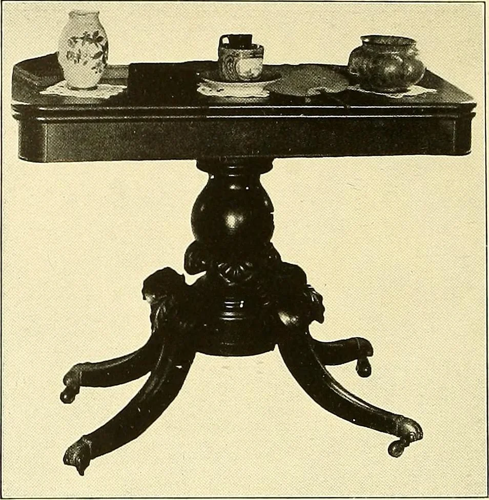 An illustration from Colonial homes and their furnishings, 1912, leaf 203