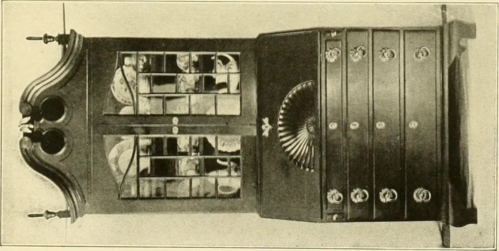 An illustration from Colonial homes and their furnishings, 1912, leaf 218