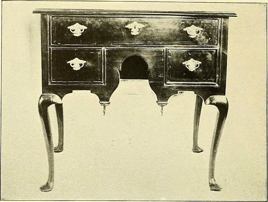 An illustration from Colonial homes and their furnishings, 1912, leaf 219