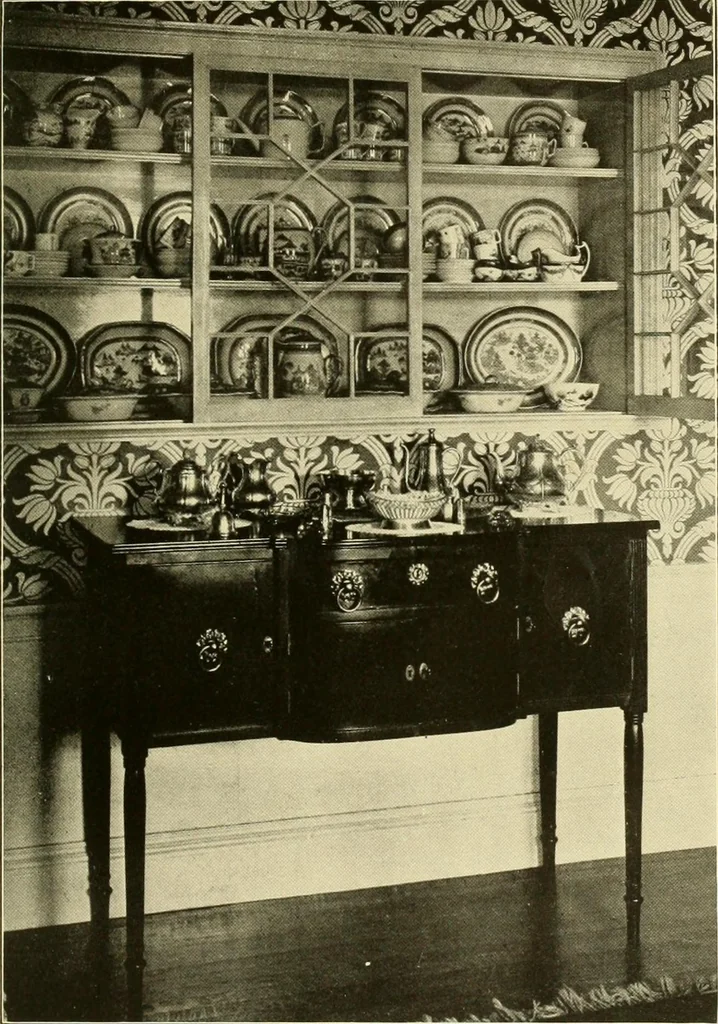 An illustration from Colonial homes and their furnishings, 1912, leaf 224