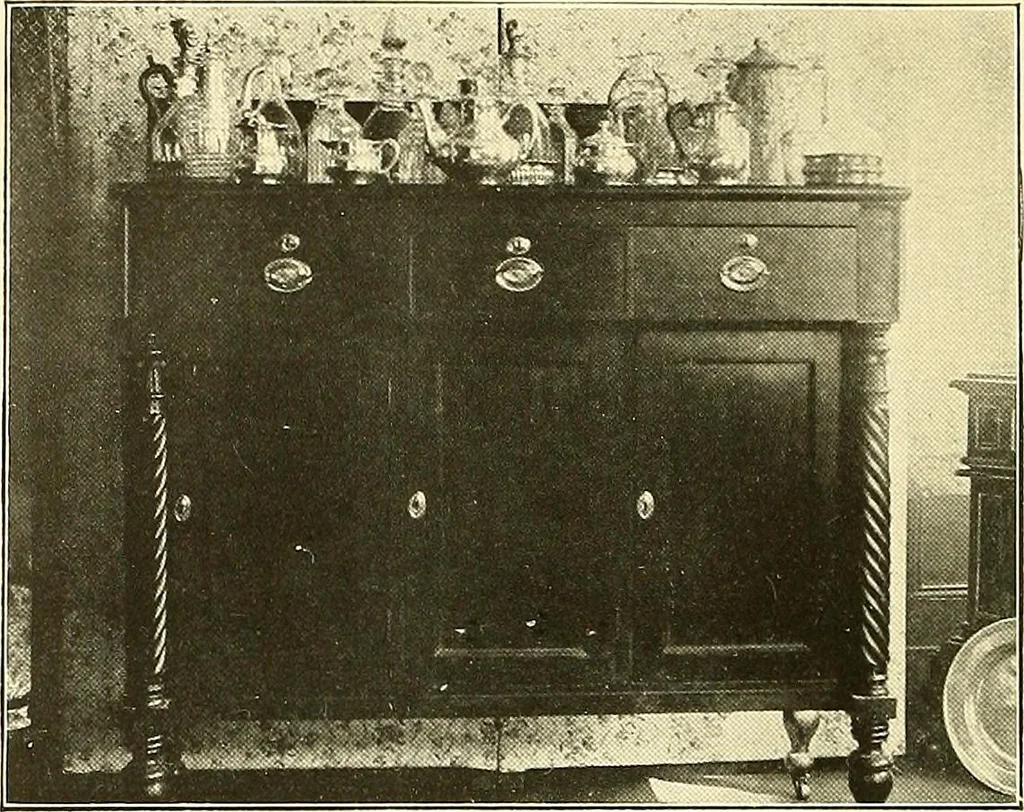An illustration from Colonial homes and their furnishings, 1912, leaf 229