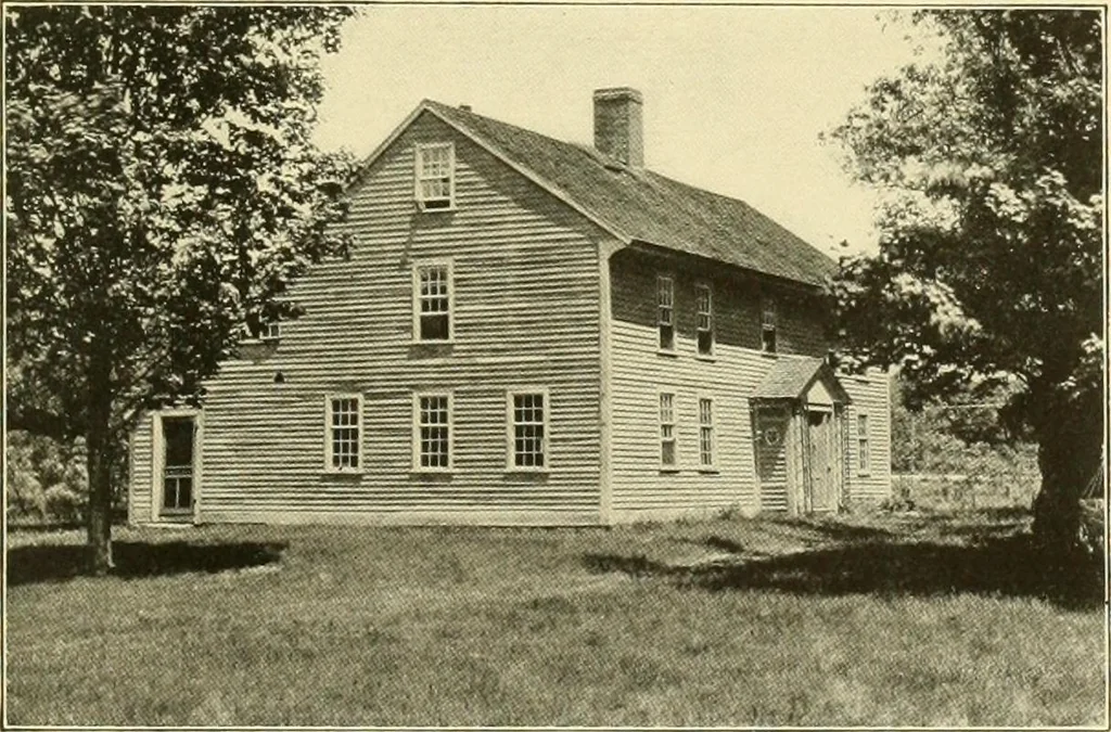 An illustration from Colonial homes and their furnishings, 1912, leaf 34