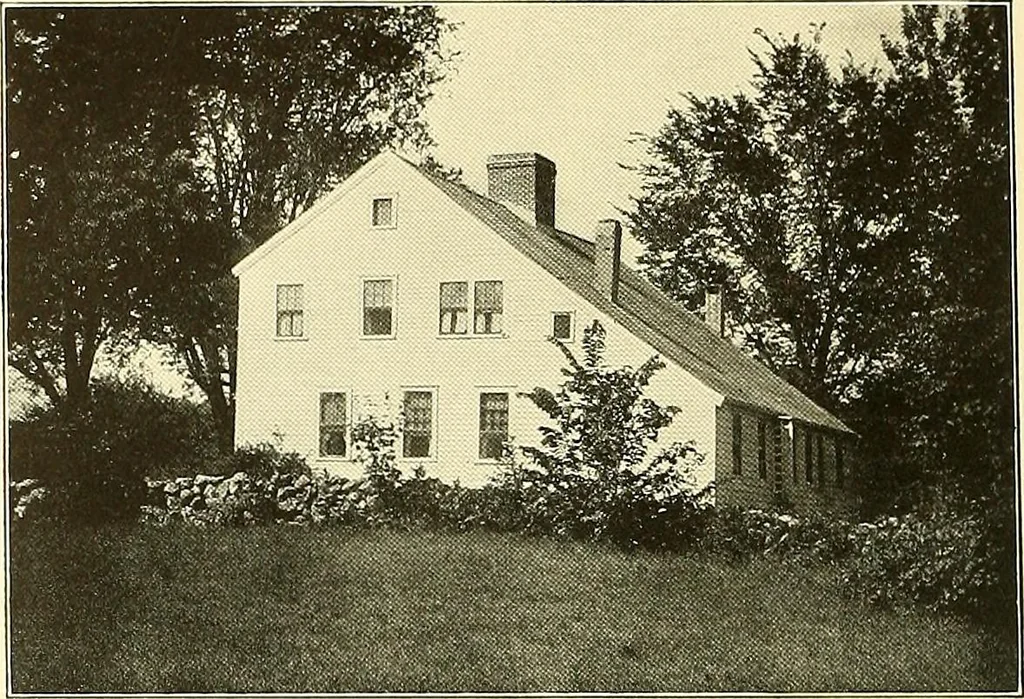 An illustration from Colonial homes and their furnishings, 1912, leaf 35