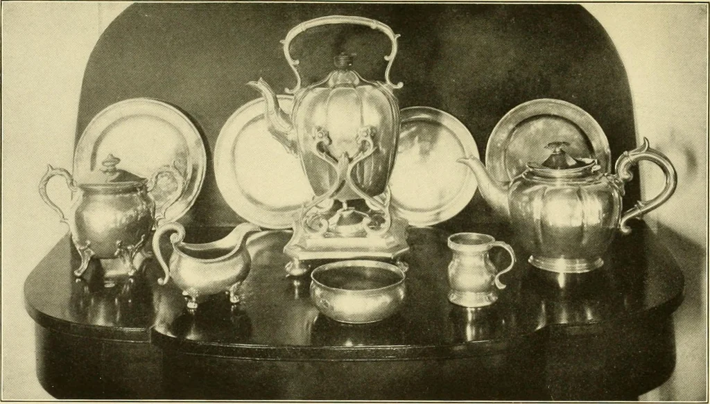 An illustration from Colonial homes and their furnishings, 1912, leaf 366