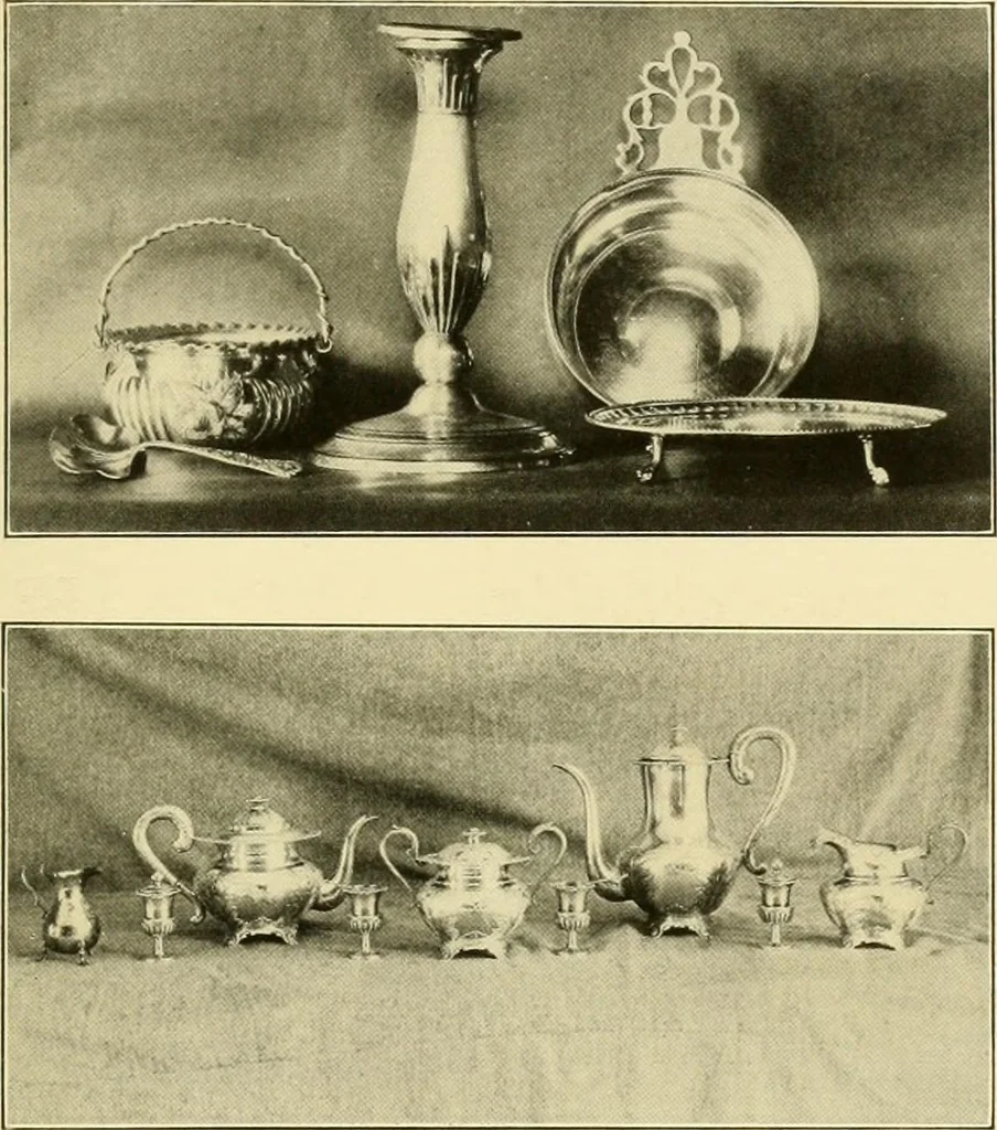 An illustration from Colonial homes and their furnishings, 1912, leaf 382