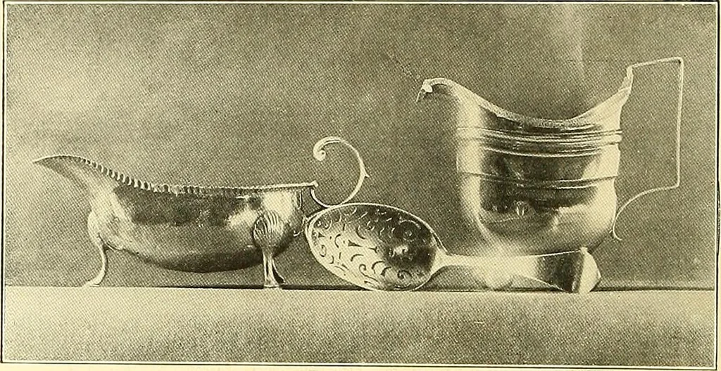 An illustration from Colonial homes and their furnishings, 1912, leaf 383