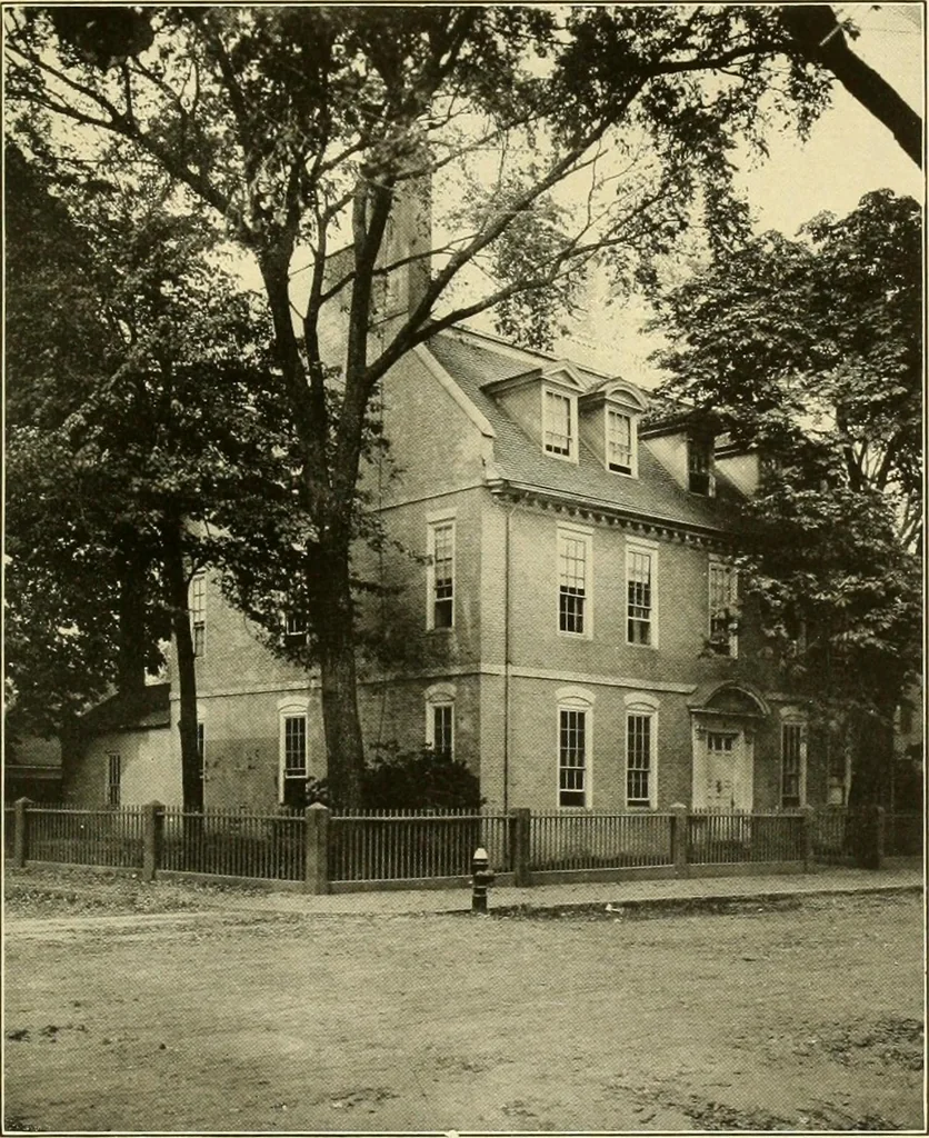 An illustration from Colonial homes and their furnishings, 1912, leaf 40