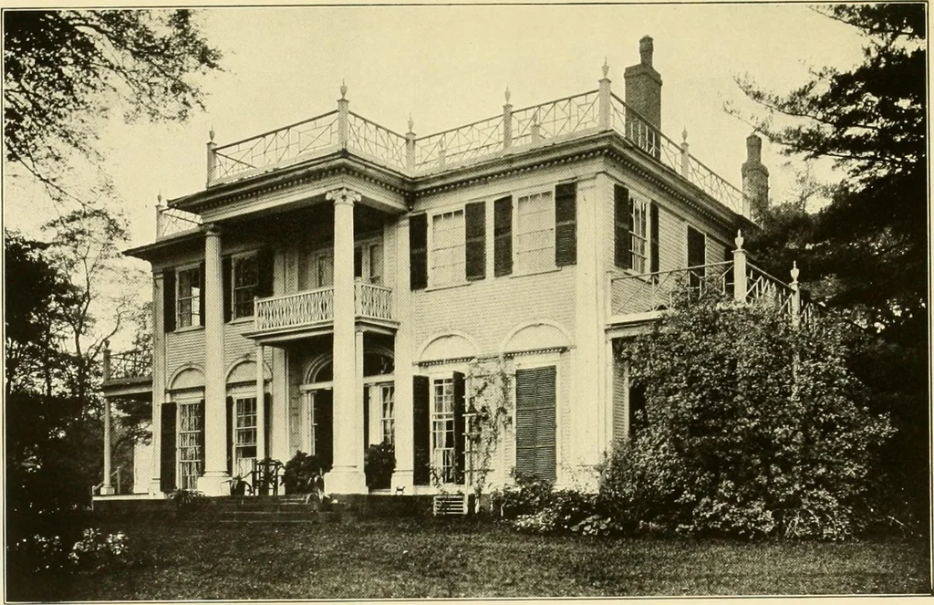 An illustration from Colonial homes and their furnishings, 1912, leaf 46