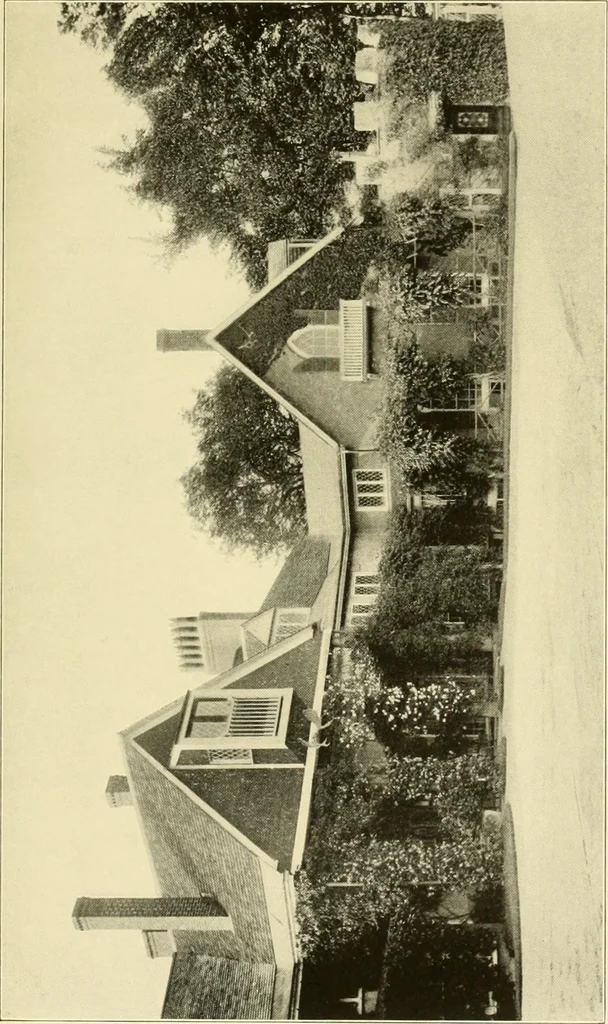 An illustration from Colonial homes and their furnishings, 1912, leaf 50
