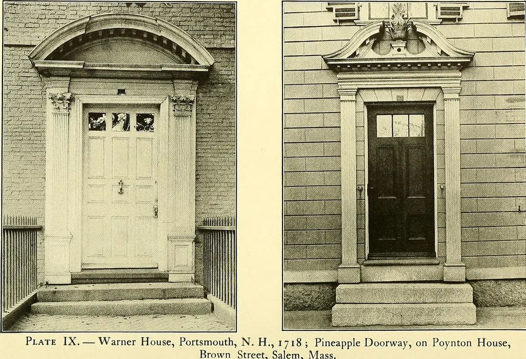An illustration from Colonial homes and their furnishings, 1912, leaf 57