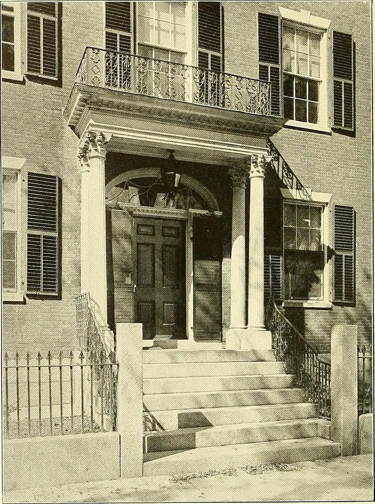 An illustration from Colonial homes and their furnishings, 1912, leaf 67