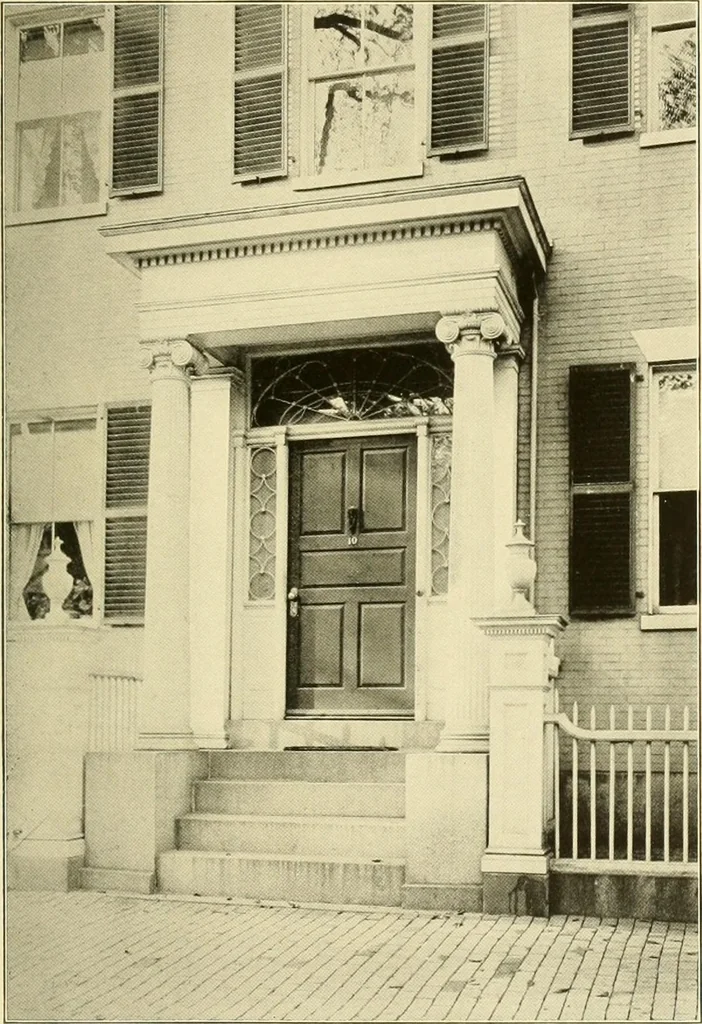 An illustration from Colonial homes and their furnishings, 1912, leaf 72