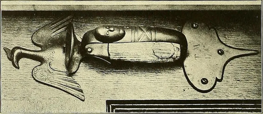 An illustration from Colonial homes and their furnishings, 1912, leaf 79