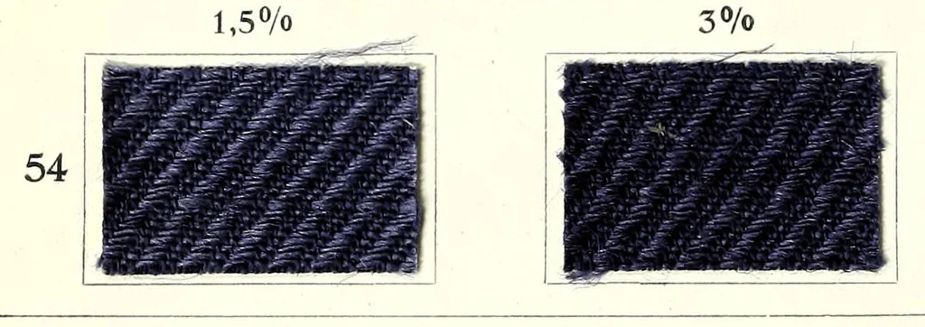 An illustration from Colorants pour la teinture des mi-laine, 1930, leaf 26