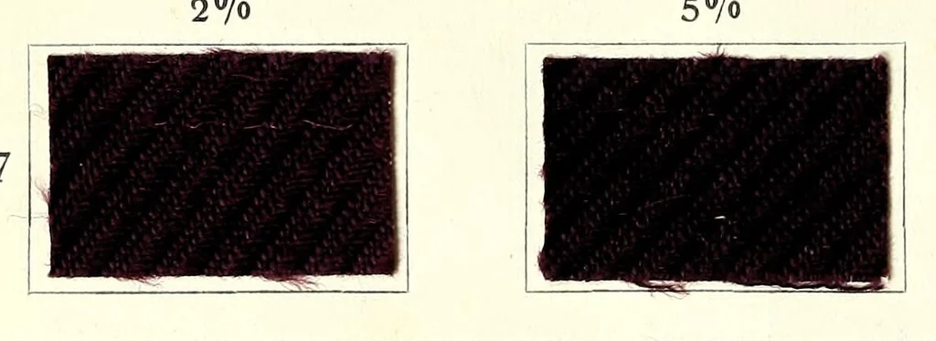 An illustration from Colorants pour la teinture des mi-laine, 1930, leaf 30