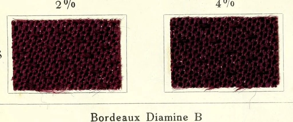An illustration from Colorants pour la teinture des mi-laine, 1930, leaf 36