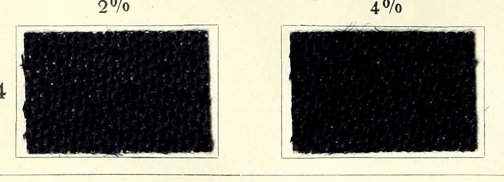 An illustration from Colorants pour la teinture des mi-laine, 1930, leaf 40