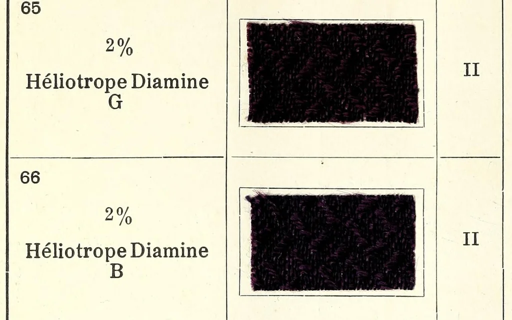 An illustration from Colorants pour la teinture des articles mi-laine, 1900, leaf 26