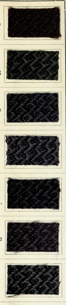 An illustration from Colorants pour la teinture des articles mi-laine, 1900, leaf 46
