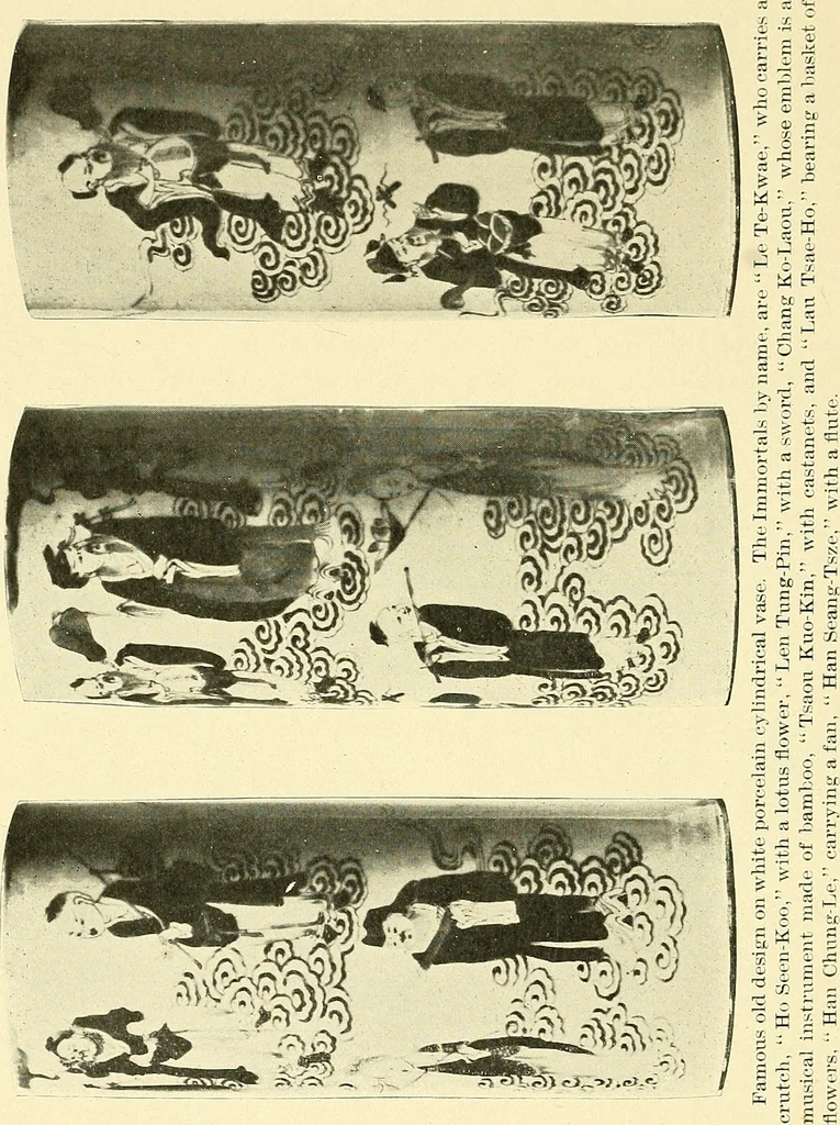 An illustration from The color blue in pottery and porcelain, 1902, leaf 13