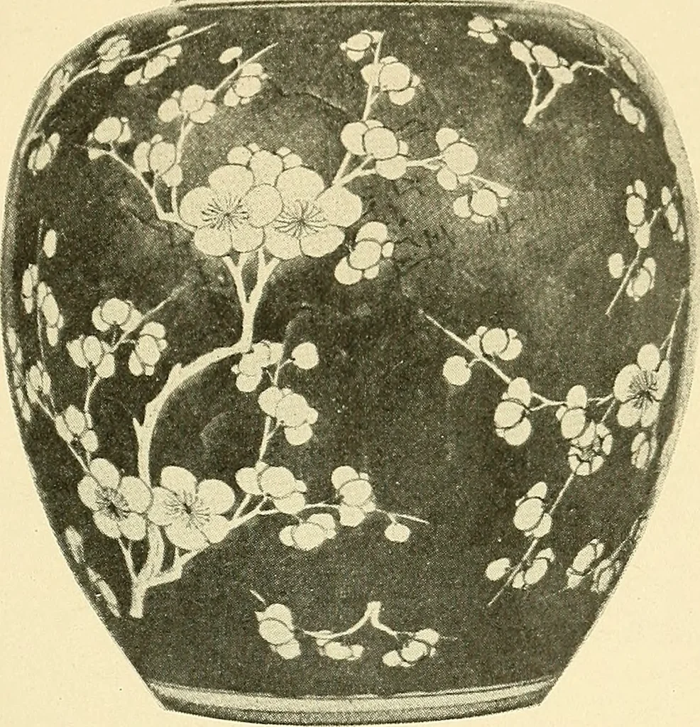 An illustration from The color blue in pottery and porcelain, 1902, leaf 16