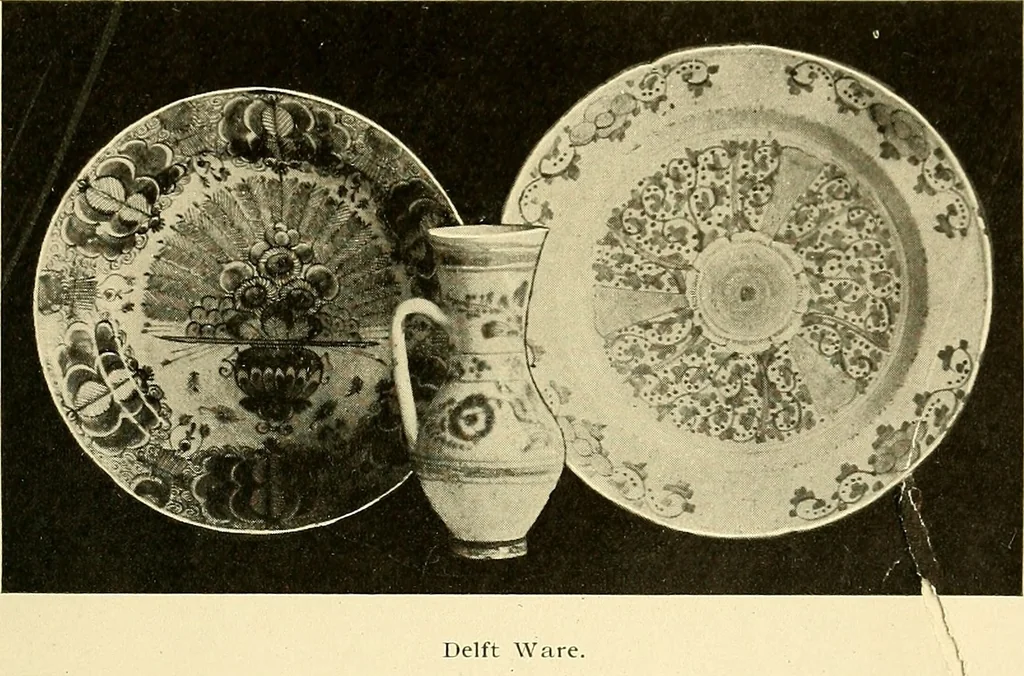 An illustration from The color blue in pottery and porcelain, 1902, leaf 8