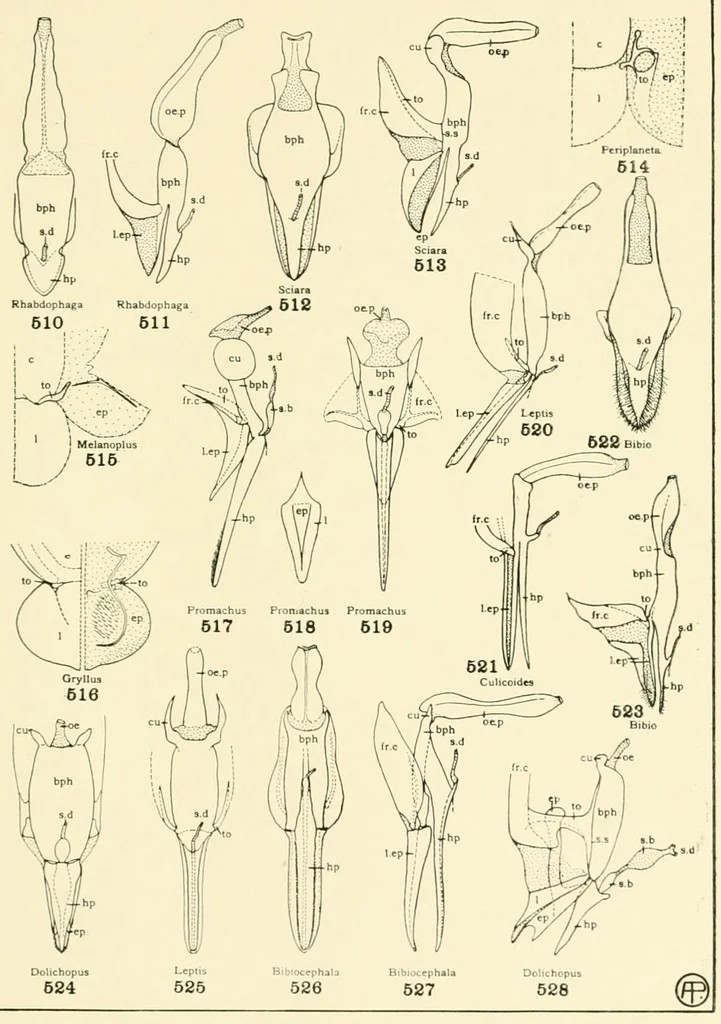 An illustration from Color and color-pattern mechanism of tiger beetles, 1917, leaf 327