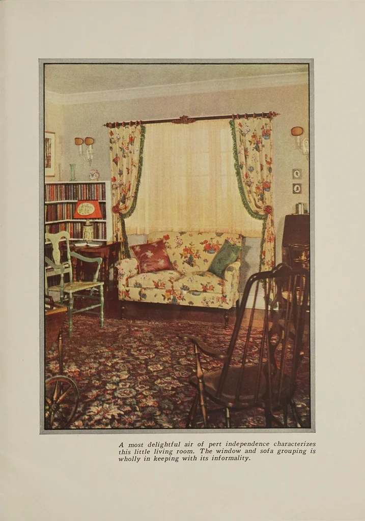 An illustration from Color and design : dominant notes of the modern home, 1928, leaf 5