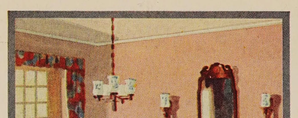 An illustration from Color harmony in the home : an invaluable reference book on the uses of color : with a description of the magic doorway, 1928, leaf 22