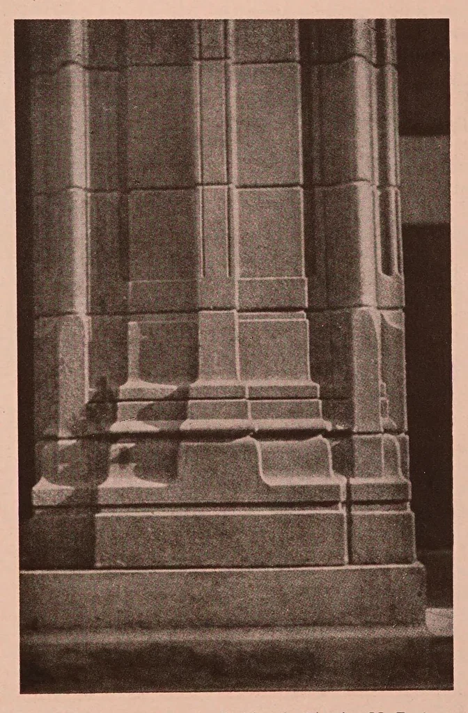 An illustration from Color in architecture, the basic principles of its application in available mediums., 1922, leaf 45