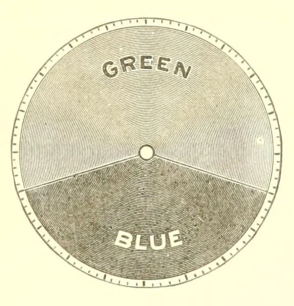 An illustration from Color in the kindergarten, 1893, leaf 23