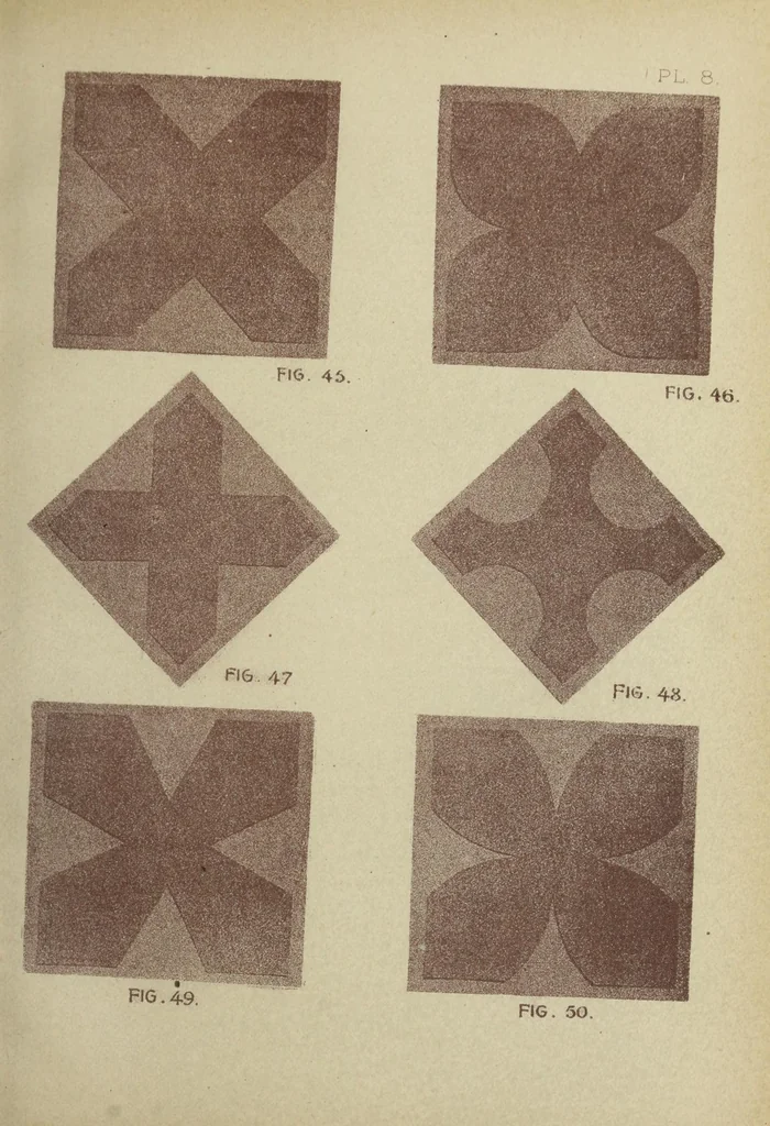 An illustration from Color instruction : suggestions for a course of instruction in color for public schools, 1893, leaf 115