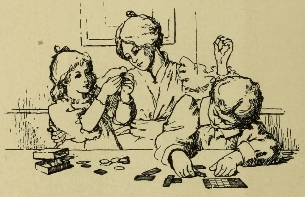 An illustration from Color instruction : suggestions for a course of instruction in color for public schools, 1893, leaf 46