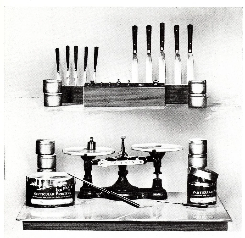An illustration from Color and its application to printing, 1911, leaf 111
