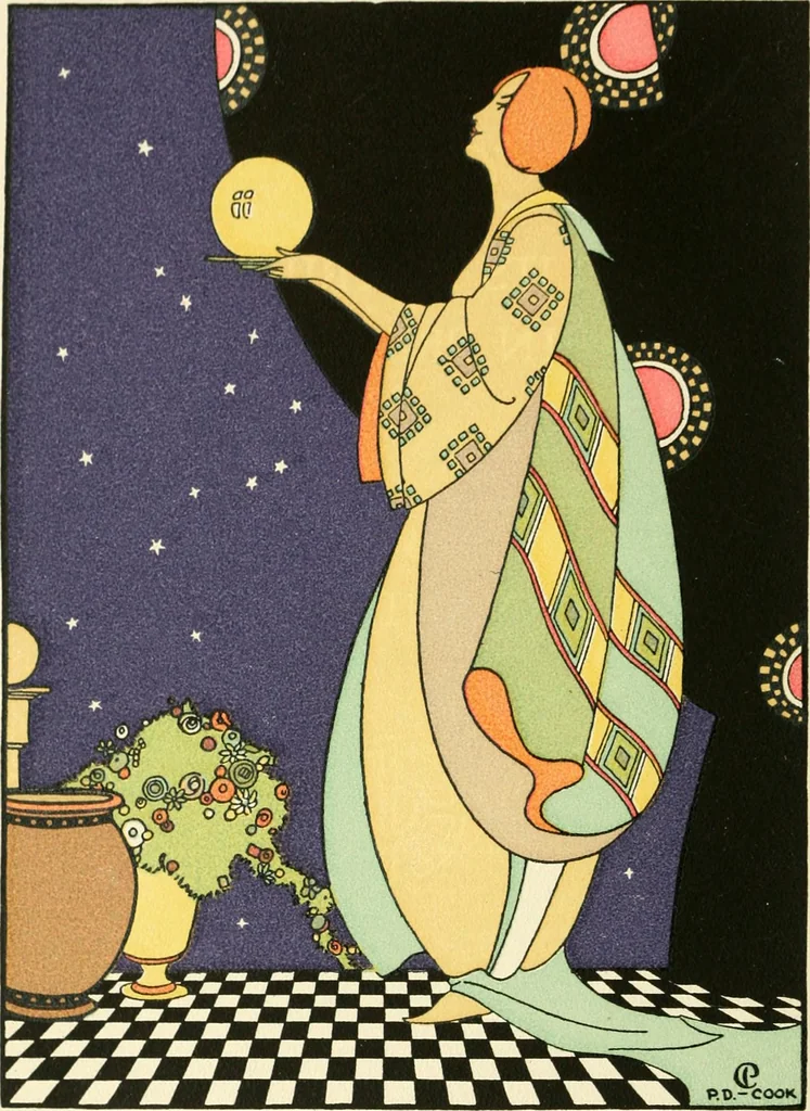 An illustration from Color and its distribution in printing. How to estimate ink, 1916, leaf 9
