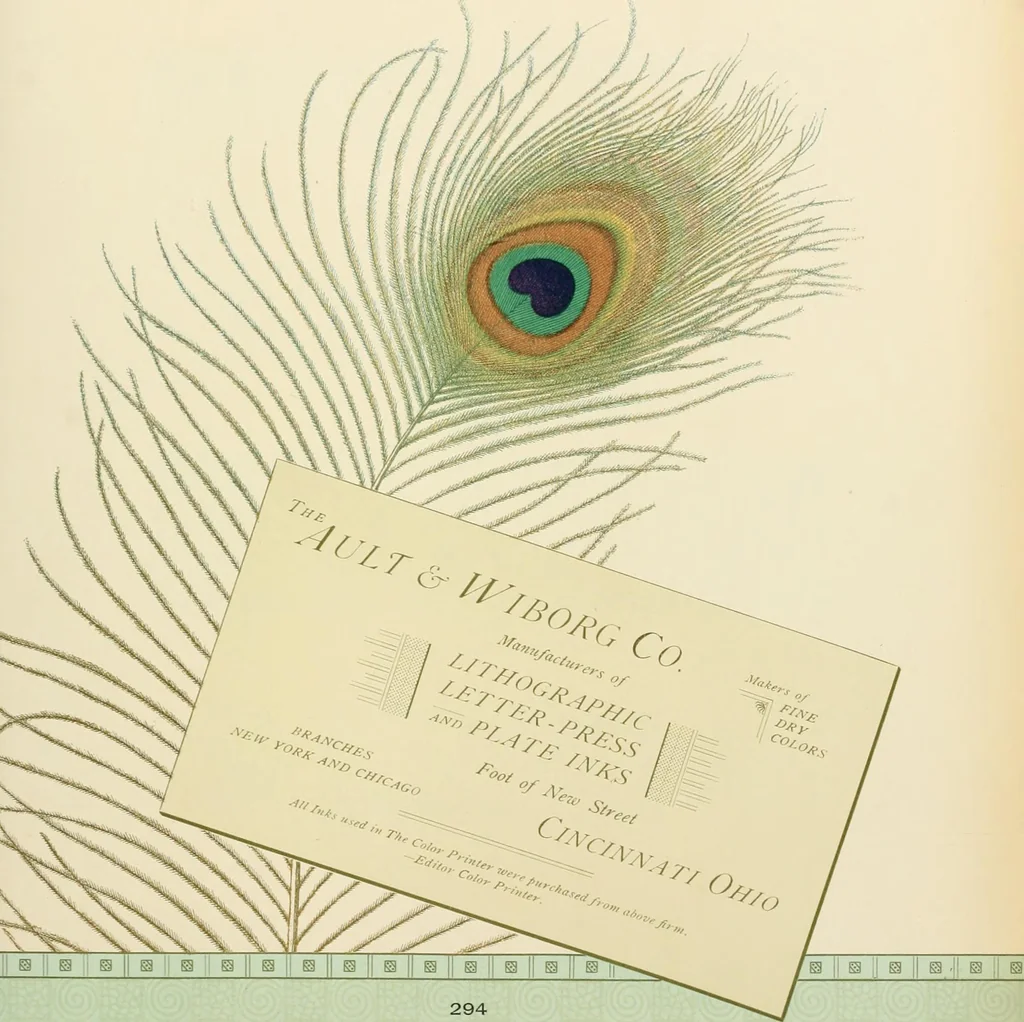 An illustration from The color printer. A treatise on the use of colors in typographic printing, 1892, leaf 132