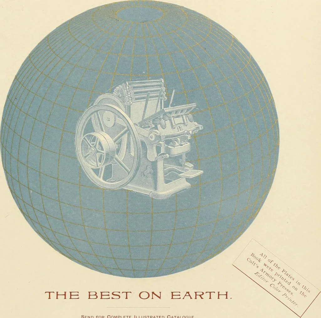 An illustration from The color printer. A treatise on the use of colors in typographic printing, 1892, leaf 212
