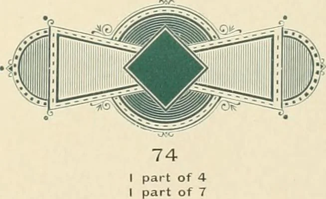 An illustration from The color printer. A treatise on the use of colors in typographic printing, 1892, leaf 40