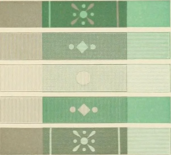 An illustration from The color printer. A treatise on the use of colors in typographic printing, 1892, leaf 76