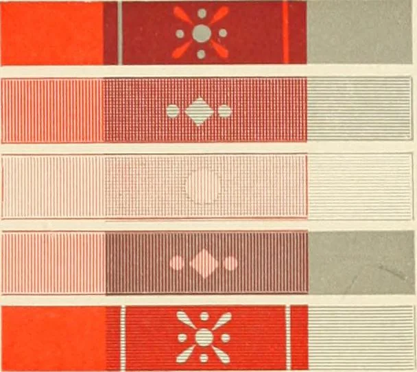 An illustration from The color printer. A treatise on the use of colors in typographic printing, 1892, leaf 82