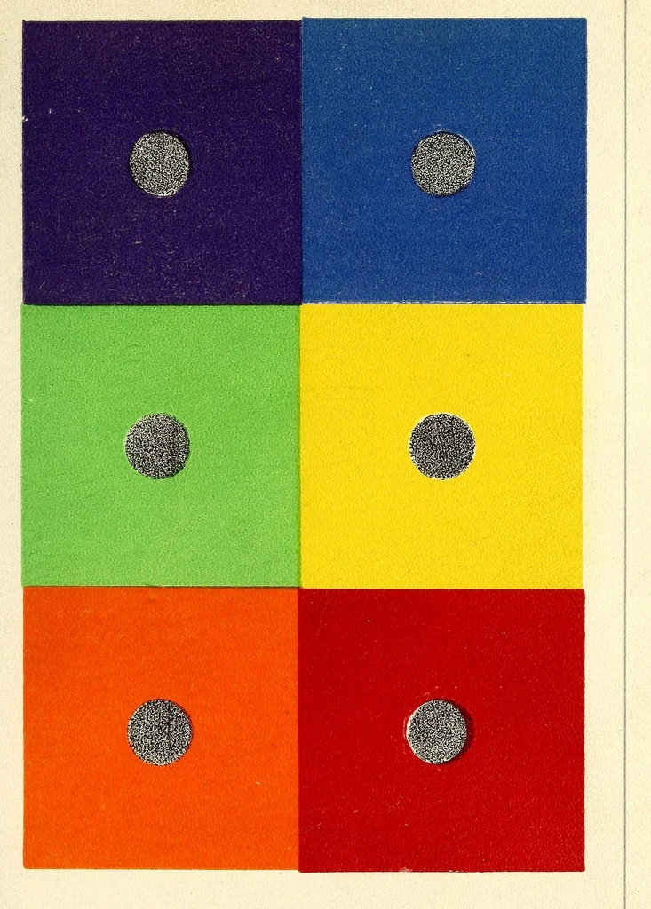 An illustration from Color problems; a practical manual for the lay student of color, 1903, leaf 197