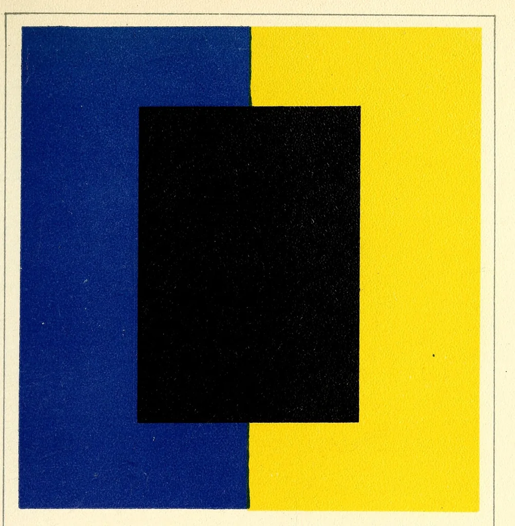 An illustration from Color problems; a practical manual for the lay student of color, 1903, leaf 245