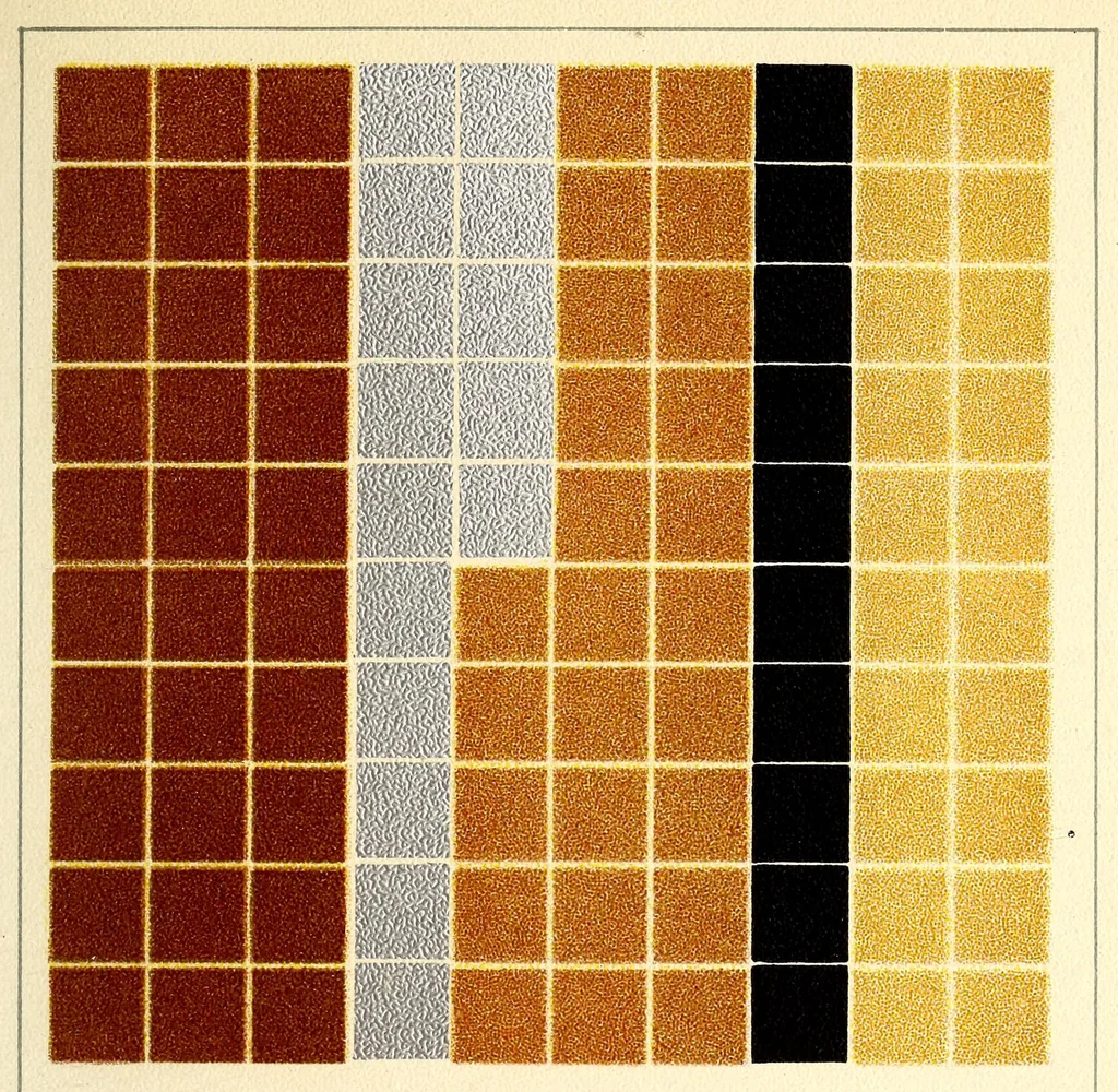 An illustration from Color problems; a practical manual for the lay student of color, 1903, leaf 355