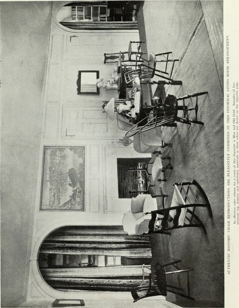 An illustration from Color schemes for the home and model interiors, 1919, leaf 24