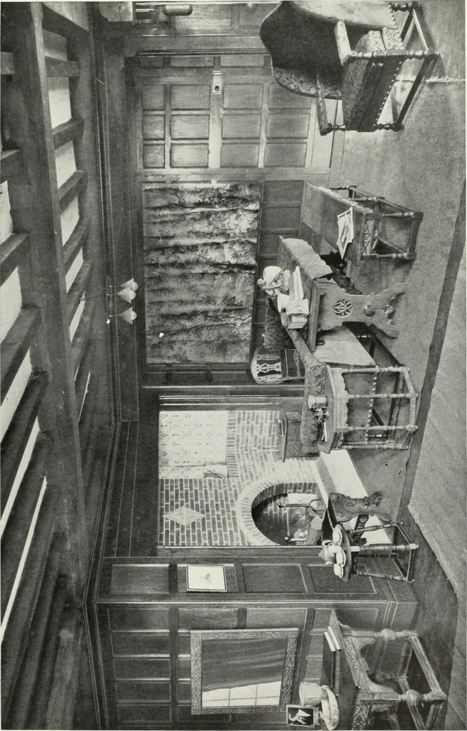 An illustration from Color schemes for the home and model interiors, 1919, leaf 28