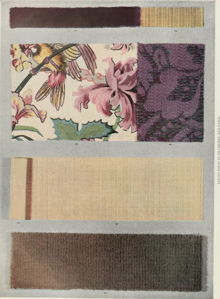 An illustration from Color schemes for the home and model interiors, 1919, leaf 31